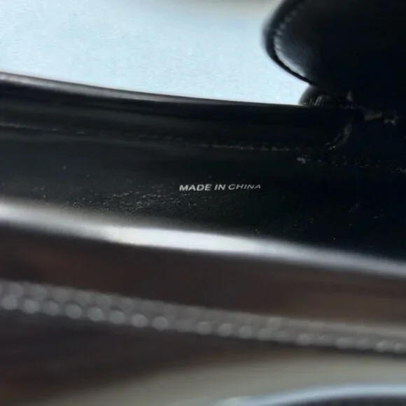 🆕 MARC JACOBS 🧿 NWOB The Frankie Logo-Plaque Platform Loafer, Black Sz 37 US7 - Picture 12 of 14